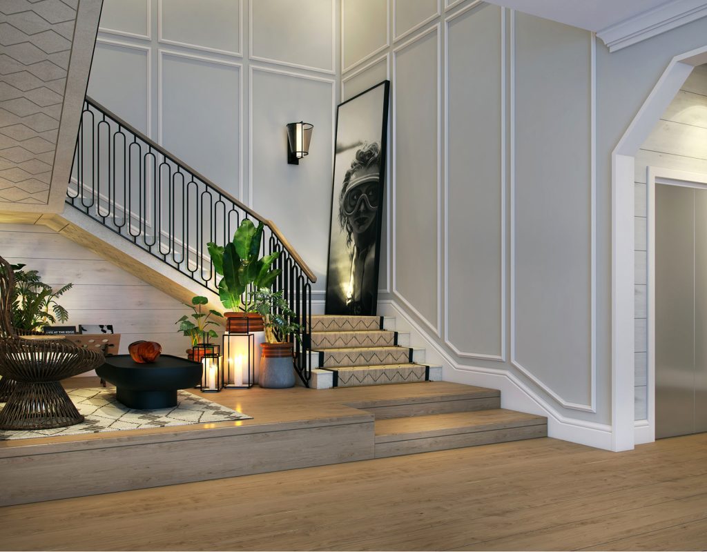 ENTRANCE &STAIR CASE